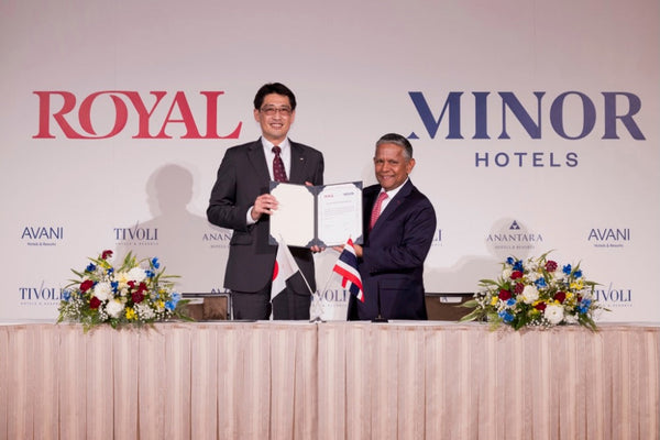 今後10年間で21軒のマイナー・ホテルズブランド開業を見込む、ロイヤルホールディングス社と日本進出における合弁会社設立