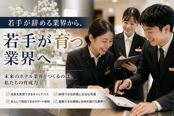 ＃編集長コラム9 若手が辞める業界から、若手が育つ業界へ