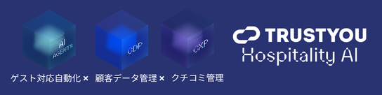 TRUSTYOU　ゲスト対応自動化✕顧客データ管理✕クチコミ管理